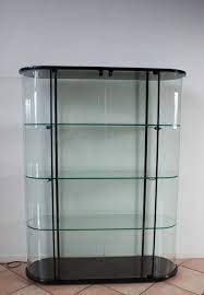 Custom glass acrylic and wood display cases for a football, flag, baseball, basketball, hockey puck, golf ball, doll, diecast car and more. Vittorio Livi Fiam Crystal Glass Display Cabinet Catawiki