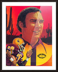 1981 arizona state sun devil football darryl rogers chuck ren artist by Row  One Brand Wall Art