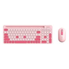 Bàn phím chuột Micropack Lifestyle KM-238W (Pink) - Mac Center