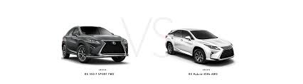 Exclusive to rx 350 f sport. 2017 Lexus Rx F Sport Vs Lexus Rx Hybrid Trim Comparison Review