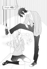 Horimiya And Experimenting With Kink Through Fiction Anime Feminist Boy sitting against a wall. horimiya and experimenting with kink