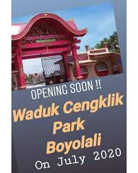 Waduk cengklik is a reservoir in central java and has an elevation of 141 metres. Agenda Solo Rencana Buka Juli Lurr Infone Opening Waduk Cengklik Park Facebook