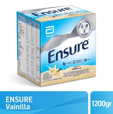 Ensure polvo Vainilla Caja x 1200 g