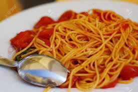 Spaghetti At The Restaurant In Milano Stock Photo Picture And Royalty Free Image Image 4219297