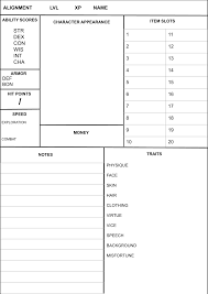 Improved Knave Character sheet. (Followed some suggestions from my last  post) : rosr
