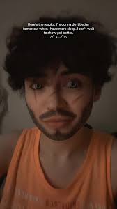 Pirate Makeup Idea with Black Eye Liner