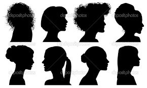 Woman Face Profile Google Search Woman Face Silhouette Silhouette Face Man And Woman Silhouette