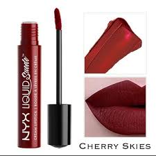 Doll up your lips in plush, vibrant liquid lipstick color with nyx professional makeup liquid suede cream lipstick! Nyx Makeup 35 Nyx Cherry Skies Liquid Suede Creamlipstick Poshmark