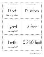 52 interpretive feet to yards chart