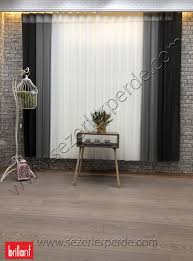 It's a place where all searches end! Dikey Zebra Perde Brillant Siyah Gri Modeli Sezerler Perde