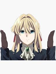 Violet Evergarden Violet Sticker By Lawliet1568 In 2021 Violet Evergarden Anime Violet Stickers