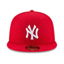 You don't have to go all the way to the bronx to celebrate the bronx bombers with premium new york yankees hats and apparel. New Era 59fifty New York Yankees Fitted Hat Scarlet Red White Billion Creation