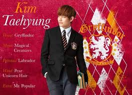 Bts Hogwarts Au Ot7 Characters Bts Hogwarts Bts Funny Taehyung