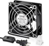 EC 80mm x 25mm Small 3 Inch Muffin Axial Cooling Fan 110V 120V 220V 240V...