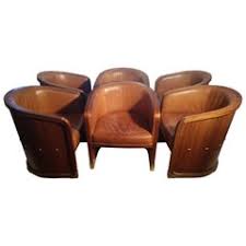 I was going to spend a small fortune for some dining room chairs until i found these. Barrel Back Dining Chairs 19 For Sale On 1stdibs