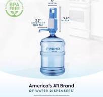 Primo Water Portable/Manual 3 - 5 gal White Water Bottle ...