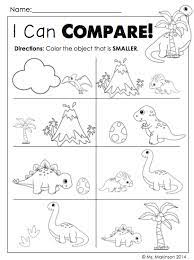 Printable dinosaur activity pack for kids. Dinosaur Literacy And Math Activities Dinosaur Worksheets Dinosaur Activities Preschool Preschool Themes