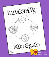 In each coloring page described below, your child will learn fascinating stuff about this gentle and graceful insect. Life Cycle Of A Butterfly Coloring Page 10 Minutes Of Quality Time