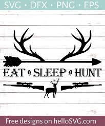 Download Eat Sleep Hunt Svg Free Svg Files Hellosvg Com