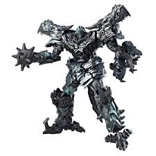 When he converts to t rex mode, he'll stomp any enemy flat! Transformers Studio Series 07 Leader Class Movie 4 Grimlock