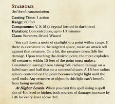 Starbomb When The Spellcaster Takes Light It Up A Little Too Seriously Unearthedarcana D D Dungeons And Dragons Dnd Dragons Spelling