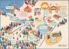 Just So Festival 2019 Family Arts Festival A Family Weekend Adventure Beyond Your Wildest Dreams Illustrated Map Map Design Doodle Illustration