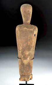 Rare Prehistoric Alaskan Thule Wood ...