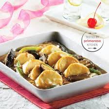 Jika kurang air, bisa ditambah lagi. Resep Egg Tofu Saus Tiram