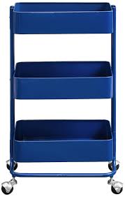 2 january 2013 · mineola, ny, united states ·. Linon Amzn0216 Melissa Three Tier Royal Blue Cart Linon Home Decor Products Inc