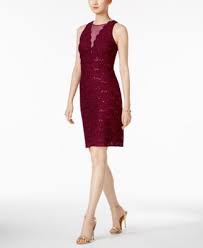 Nightway Sequined Lace Cocktail Dress Reviews Dresses Women Macy S Cocktail Dress Lace Dresses Petite Dresses