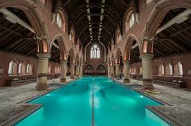 The London Church That S A Swimming Pool Swimming Pool House Indoor Swimming Pools Cool Swimming Pools
