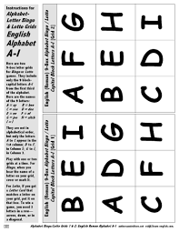 Hi kiddos, in today's lesson, we will learn how to write the uppercase and lowercase letters of the english alphabet. Alphabet Bingo Lotto With 26 Upper Lower Case Letters Work Life English