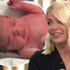 Holly Willoughby holds back tears as she introduces newborn niece Mabel