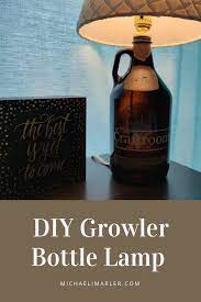 See 1 photo from 16 visitors to craft room growlers. Diy Growler Bottle Lamp Michaeli Marler Beer Bottle Diy Bottle Lamp Beer Bottle Lamp