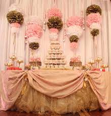 Hostess With The Mostess Ballerina Theme Baby Welcome Chas De Bebe De Ouro Cha De Bebe Bailarina Cha De Bebe