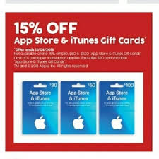 Maybe you would like to learn more about one of these? 15 Off Itunes Gift Cards Target In Store Ozbargain