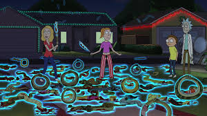 Rick and morty know that there might be a chance and are aware enough to make the effort to acknowledge their audience. Interdimensional Tv S1 Ep8 Rick And Morty