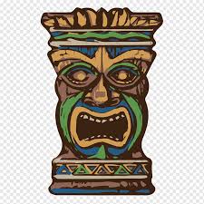 All of our tiki totem poles are hand carved, the quality control is done in kailua, hi ~ oahu ! Brown Tiki Mask Illustration Tiki Culture Hawaiian Tiki Bar Hawaiian Wood Carving Fictional Character Totem Pole Png Pngwing