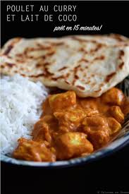 Poulet Au Curry Et Au Lait De Coco Poulet Curry Recette Poulet Coco Recettes De Cuisine