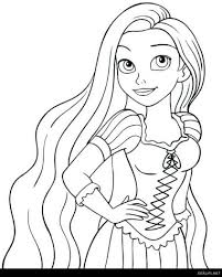 Became a princess by marrying him. Easy Coloring Pages For Kids Disney Princess All Round Hobby