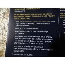 Auditore cape, collect 100 feathers in the . Assassin S Creed Origins Game Code Uplay Windows Pc Ubisoft Connect Games Gameflip