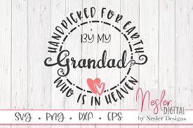 This list of unique christmas gifts will help you find one for mom, dad and kids that'll leave a memorable impression. Grandad In Heaven Graphic By Neslerdigitaldesigns Creative Fabrica