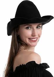 Black Knitted Wool Hat for Halloween : Amazon.in: Clothing & Accessories