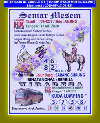 Maybe you would like to learn more about one of these? Syair Hk Hari Minggu 17 Mei 2020 Royal Syair