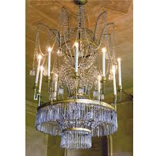 C1800 A Large Swedish Neoclassical Ormolu Ten Light Chandelier Circa 1800 40 000 60 000 Usd Lot Sold 43 750 Usd European Furniture Curved Glass Chandelier