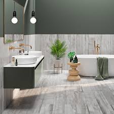 Are wood look tiles waterproof? National Tile Bathroom Wall Floor Tiles