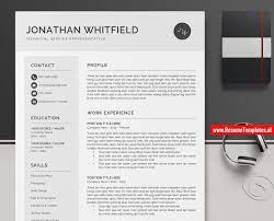 Exceptional knowledge of standard desktop applications: Editable Cv Template Resume Template For Microsoft Word Curriculum Vitae Professional Resume Simple Resume Modern Resume Creative Resume 1 3 Page Resume Design Instant Download Resumetemplates Nl