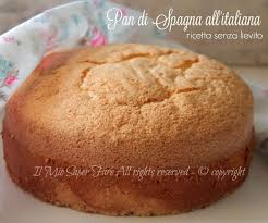 Pan Di Spagna Senza Lievito All Italiana Ricette Pan Di Spagna Idee Alimentari