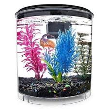Aqueon led minibow aquarium starter kits Aqueon 2 Gallon Betta Falls Aquarium Kit White Select Pet Supply