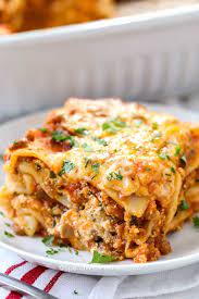 This Easy Homemade Lasagna Recipe Is A Classic And One Of Our Family Favorites All You Need Is Homemade Lasagna Recipes Easy Lasagna Recipe Homemade Lasagna
